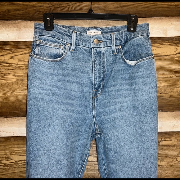 Good American Good Curve Skinny Deco Yoke Jeans - Picture 9 of 16